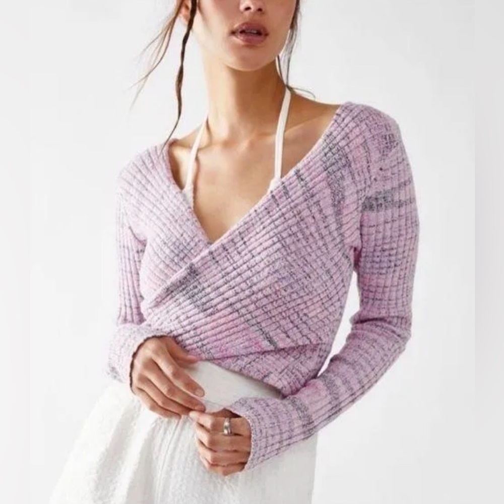 Free People Brooke Wrap Top NWT